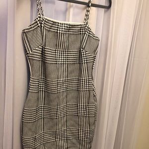 Black and white dress